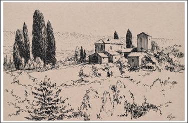 Original Landscape Drawings by Igor Kogan