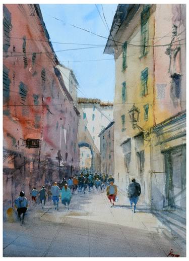 Street of Bolognia thumb