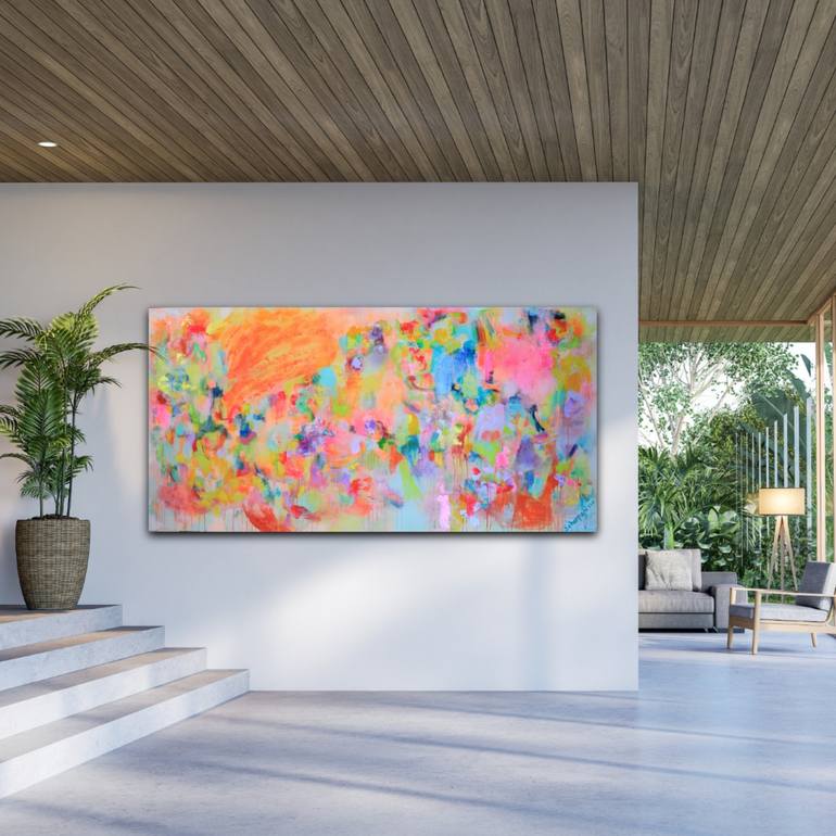 Original Abstract Painting by Diana Scherpenisse