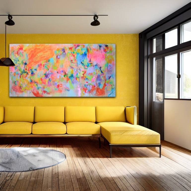 Original Abstract Painting by Diana Scherpenisse