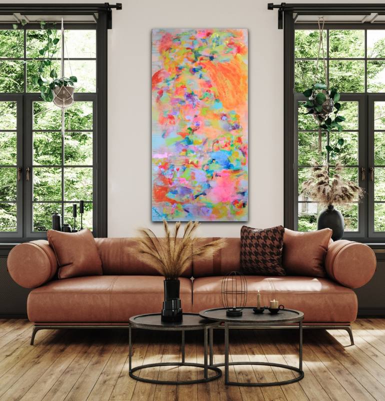 Original Abstract Painting by Diana Scherpenisse