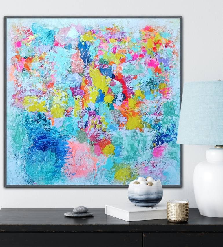 Original Abstract Painting by Diana Scherpenisse