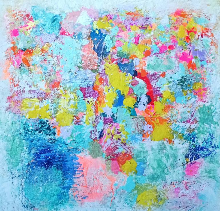 Original Abstract Painting by Diana Scherpenisse