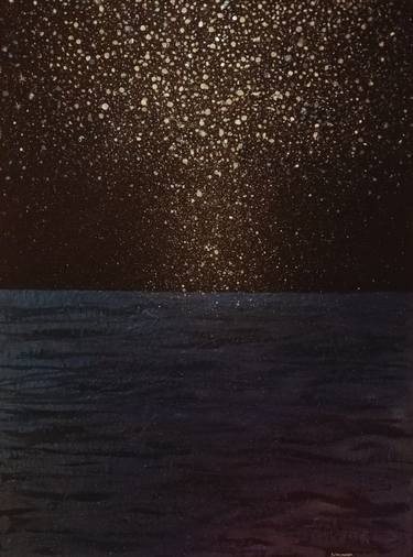 Original Minimalism Nature Paintings by Diana Scherpenisse