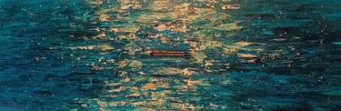 Original Abstract Time Paintings by Diana Scherpenisse