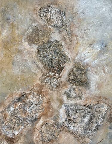 Original Contemporary Abstract Mixed Media by Diana Scherpenisse