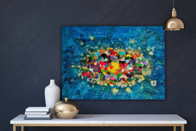 Original Abstract Health & Beauty Painting by Diana Scherpenisse