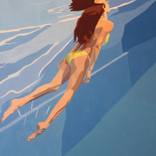 Swimmer #2 by Gil Haller