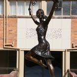 Statue for Nelspruit High Girl school by Heidi Hadaway