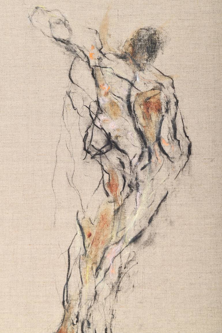 Original Nude Drawing by Arghaël -