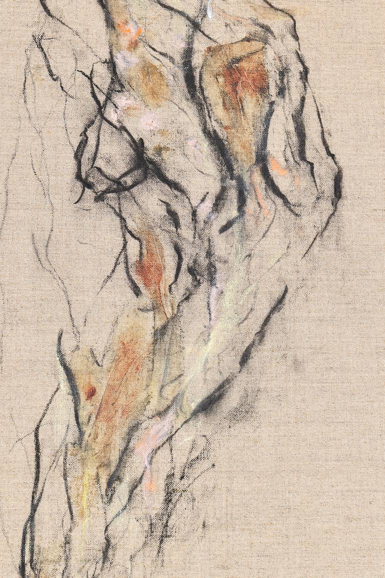 Original Nude Drawing by Arghaël -