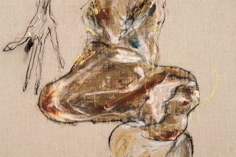 Original Nude Painting by Arghaël -