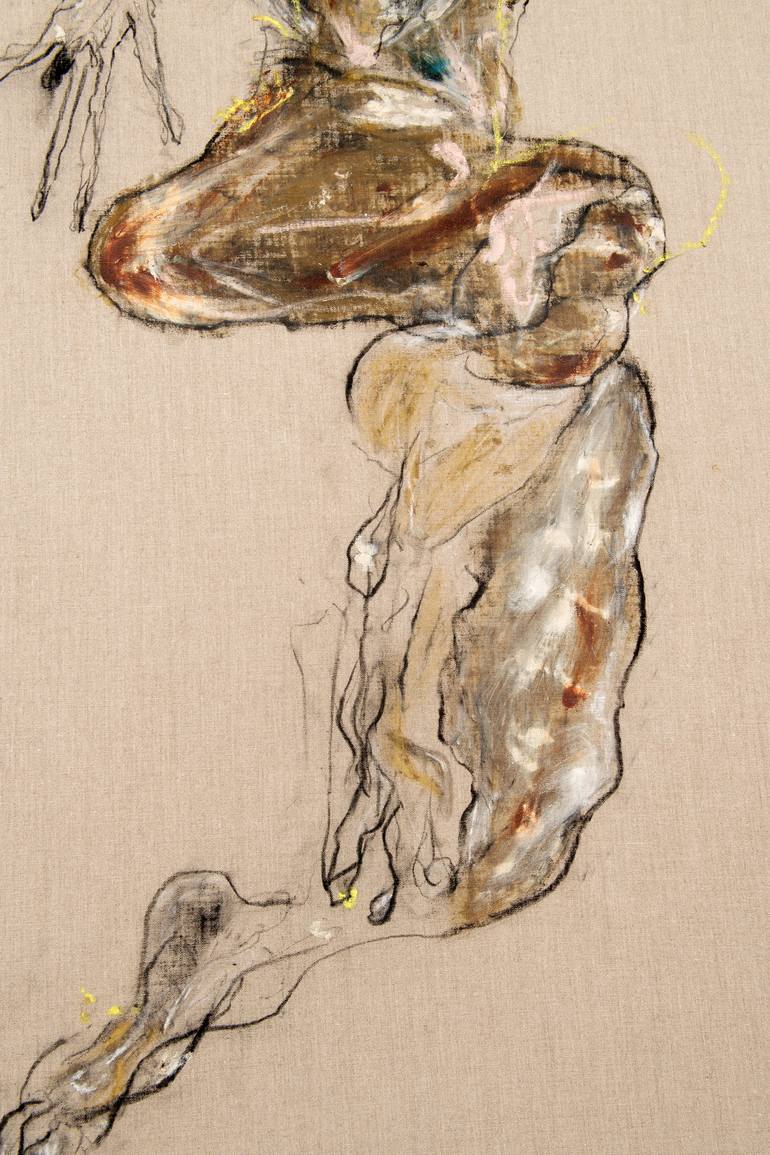 Original Nude Painting by Arghaël -
