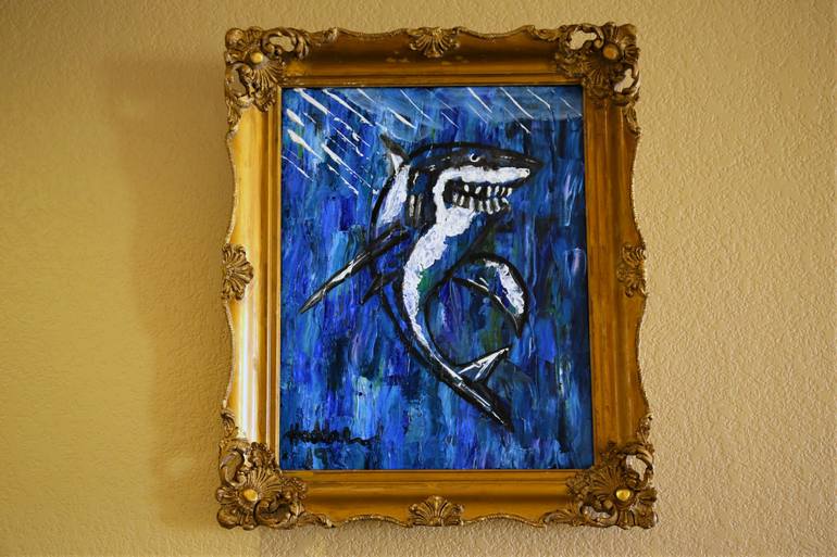 Original Fish Painting by Gary Haddan
