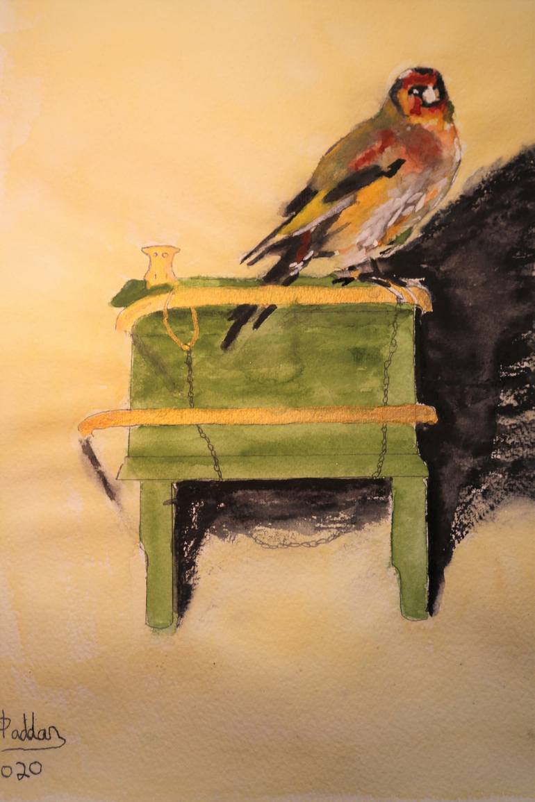 The Goldfinch Painting by Gary Haddan Saatchi Art