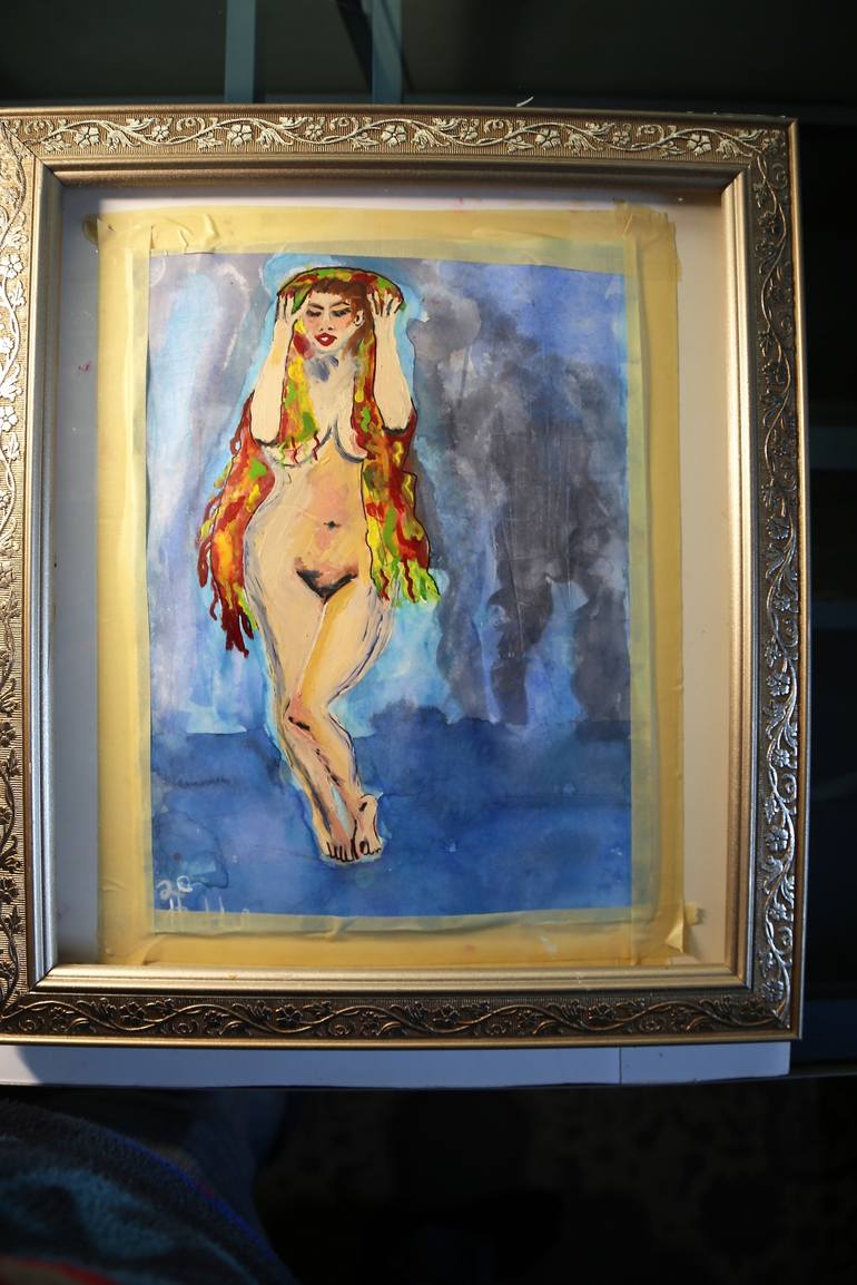 Original Nude Painting by Gary Haddan