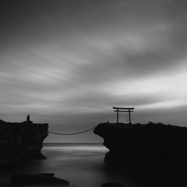 Shirahama shrine torii gate study, Izu peninsula thumb