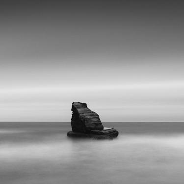 Lone rock in the morning, Chiba thumb