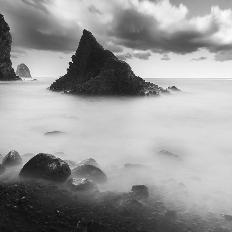 Lone rock at Futo coast, Izu Limited Edition of Photography by