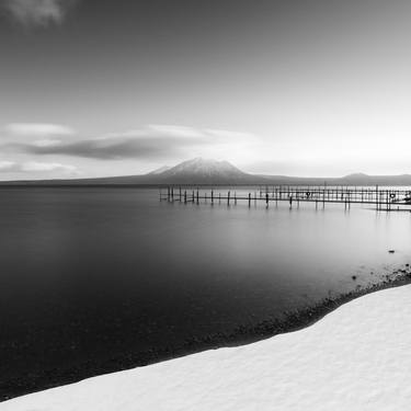 Winter sunset al lake Shikotsu, Hokkaido - Limited Edition of 5 thumb