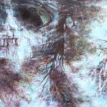 Root of the Sky - Contemporary Abstract Landscape by Nadine Pillon