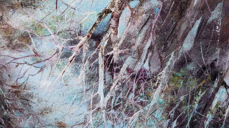 Original Abstract Nature Painting by Nadine Pillon