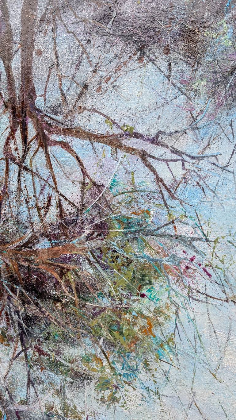 Original Abstract Nature Painting by Nadine Pillon