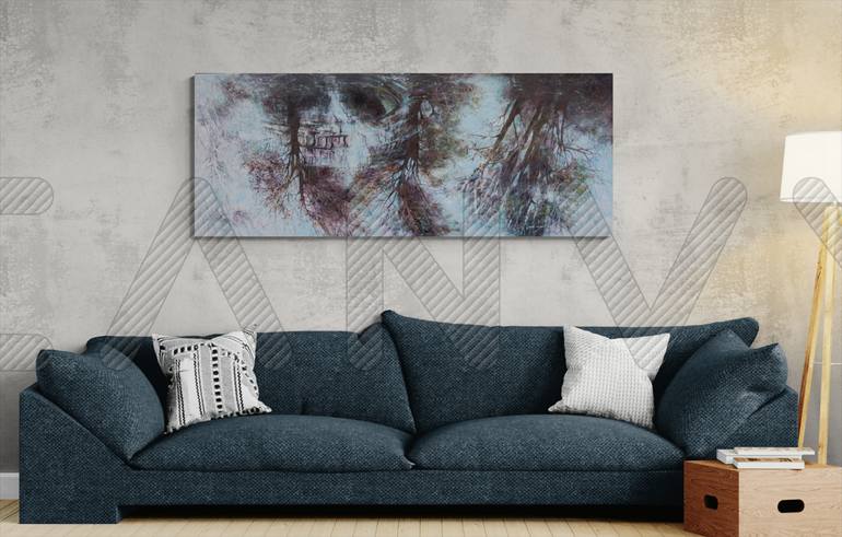 Original Abstract Nature Painting by Nadine Pillon