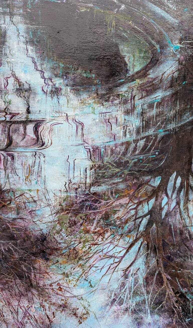 Original Abstract Nature Painting by Nadine Pillon