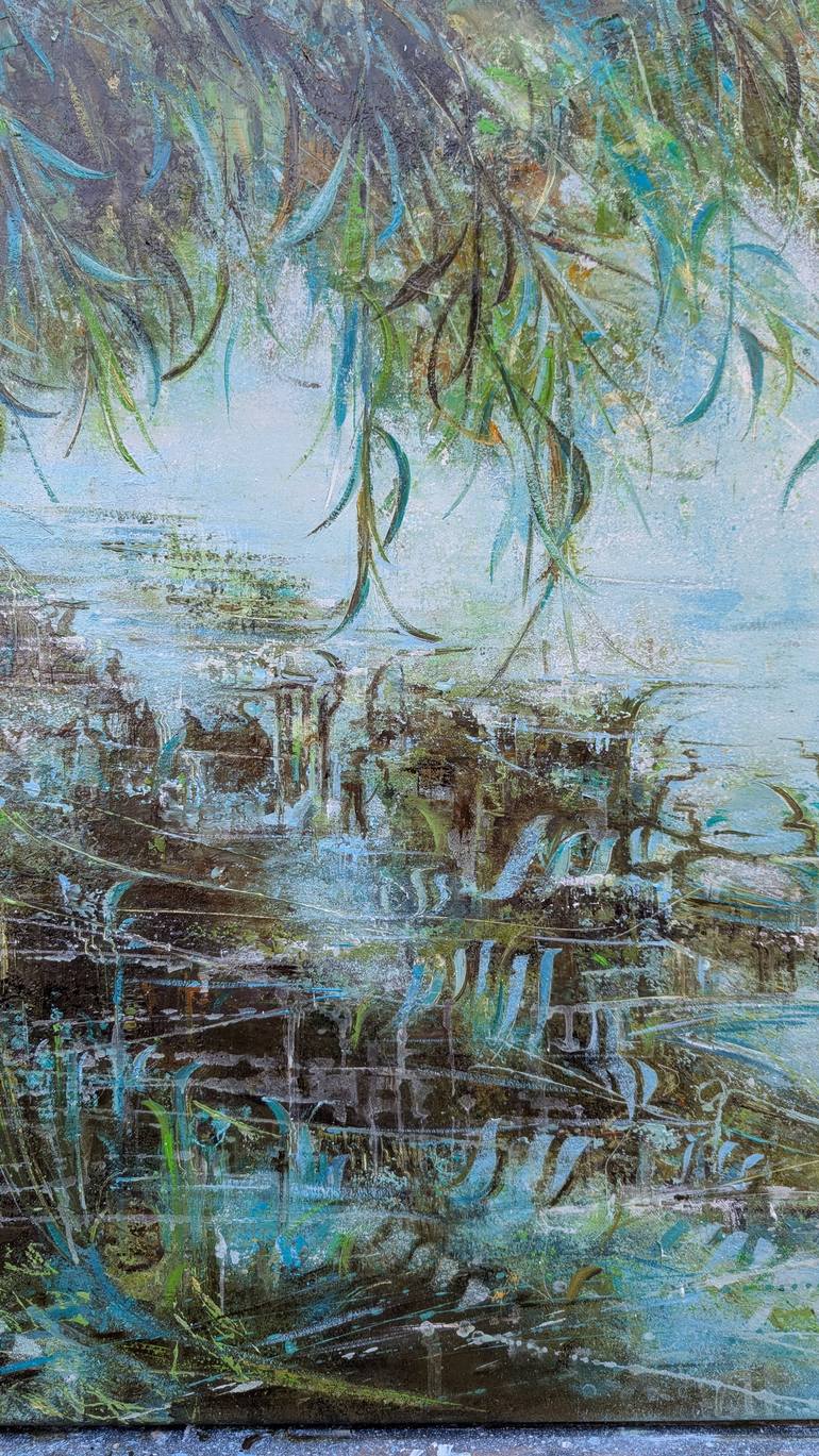 Original Contemporary Nature Painting by Nadine Pillon