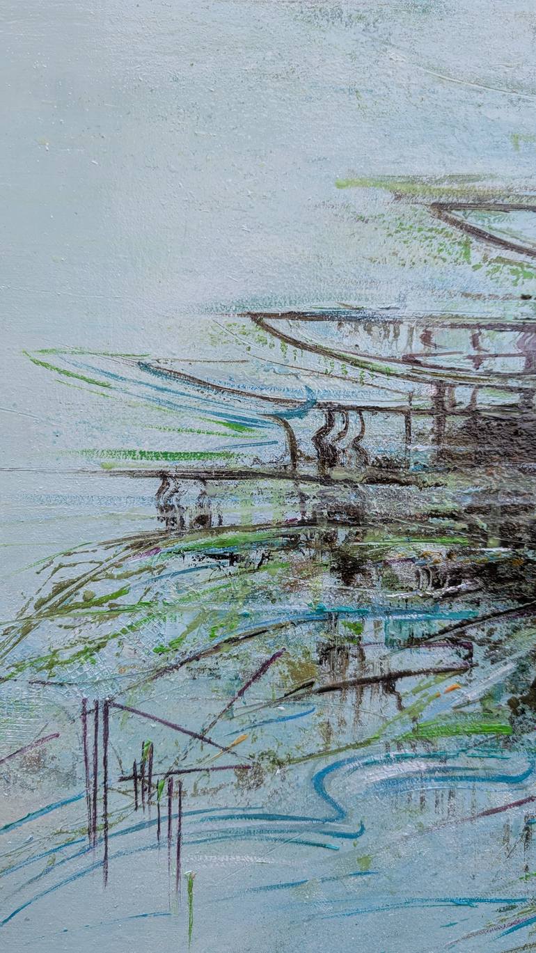 Original Contemporary Nature Painting by Nadine Pillon