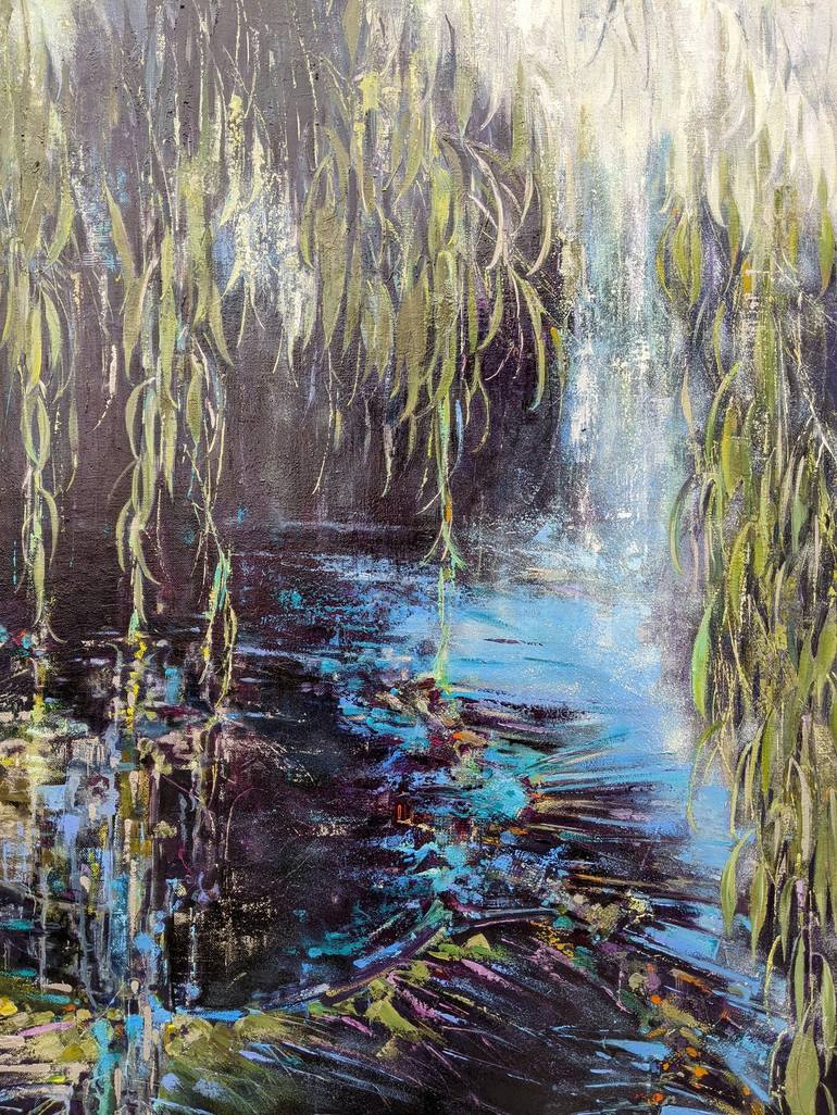 Original Water Painting by Nadine Pillon