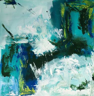 Original Abstract Expressionism Abstract Paintings by Kirti Sharma