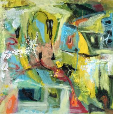 Original Abstract Expressionism Abstract Paintings by Kirti Sharma