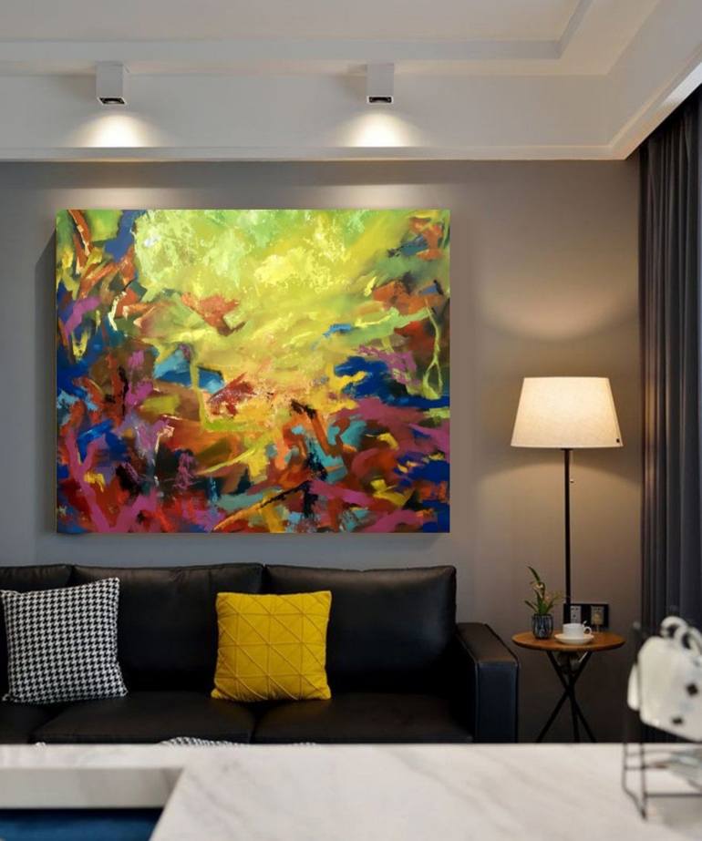 Original Abstract Painting by Kirti Sharma