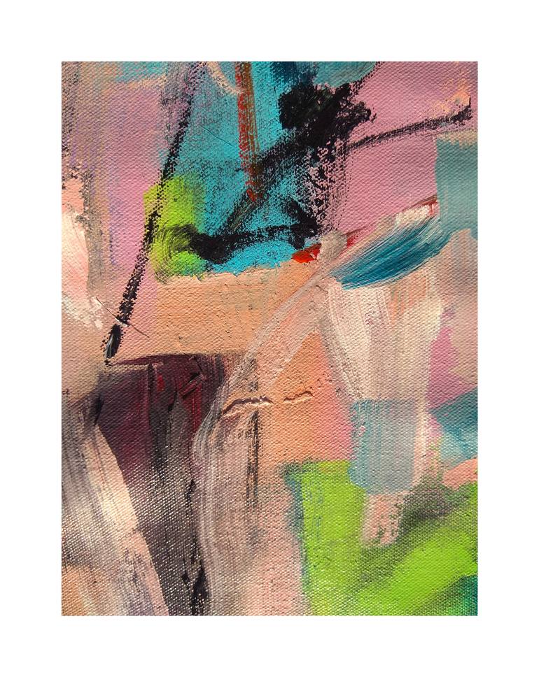 Original Abstract Expressionism Abstract Painting by Kirti Sharma