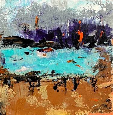 Original Abstract Landscape Paintings by Kirti Sharma