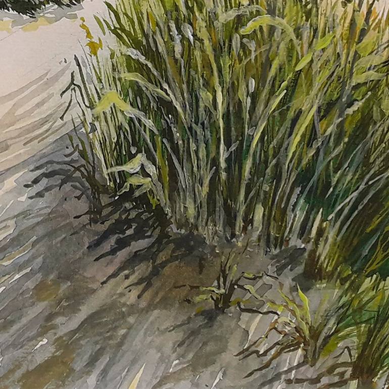Original Figurative Landscape Painting by Eduard Galumov