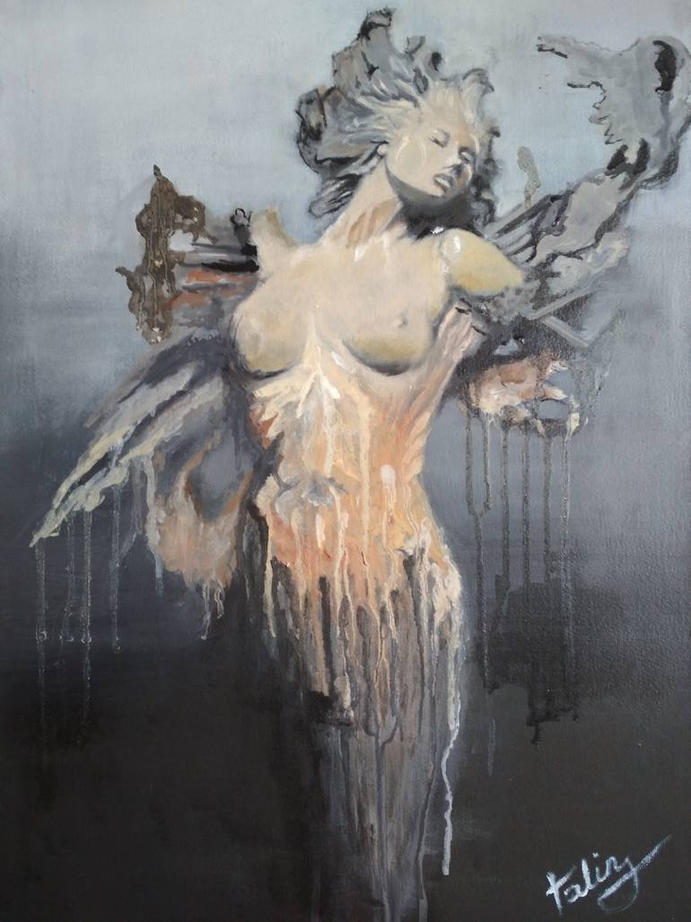 Original Other Women Painting by Talin Darakjian