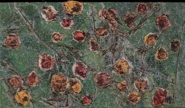 Original Figurative Floral Mixed Media by Gerard Lakke