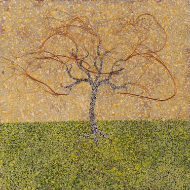 Original Contemporary Landscape Mixed Media by Gerard Lakke