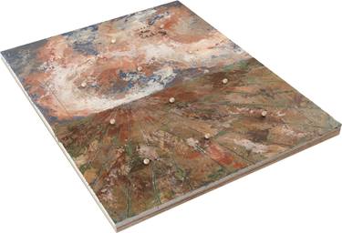 Original Expressionism Landscape Paintings by Gerard Lakke