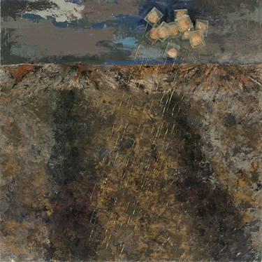 Original Expressionism Landscape Paintings by Gerard Lakke
