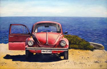 Original Automobile Paintings by Neeraj Pal