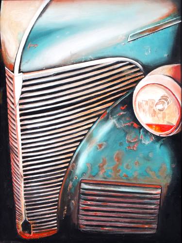 Original Automobile Paintings by Neeraj Pal