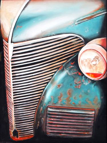 Original Portraiture Automobile Paintings by Neeraj Pal