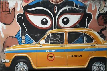 Original Automobile Painting by Neeraj Pal