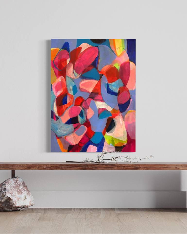 Original Abstract Expressionism Abstract Painting by Britton Buchanan