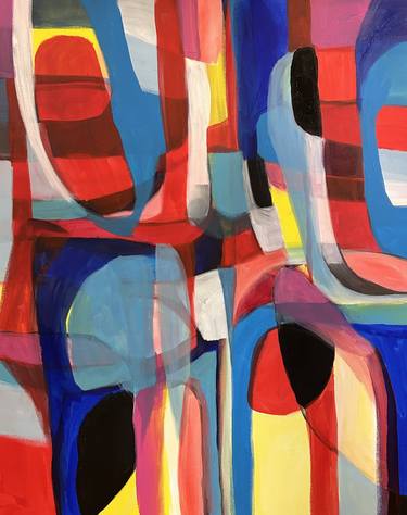 Original Modern Abstract Paintings by Britton Buchanan