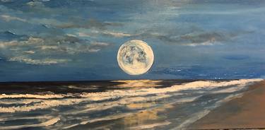 Original Fine Art Seascape Paintings by mirinka bendova